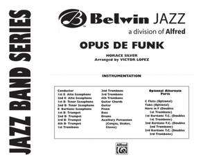 Book cover for Opus de Funk: Score