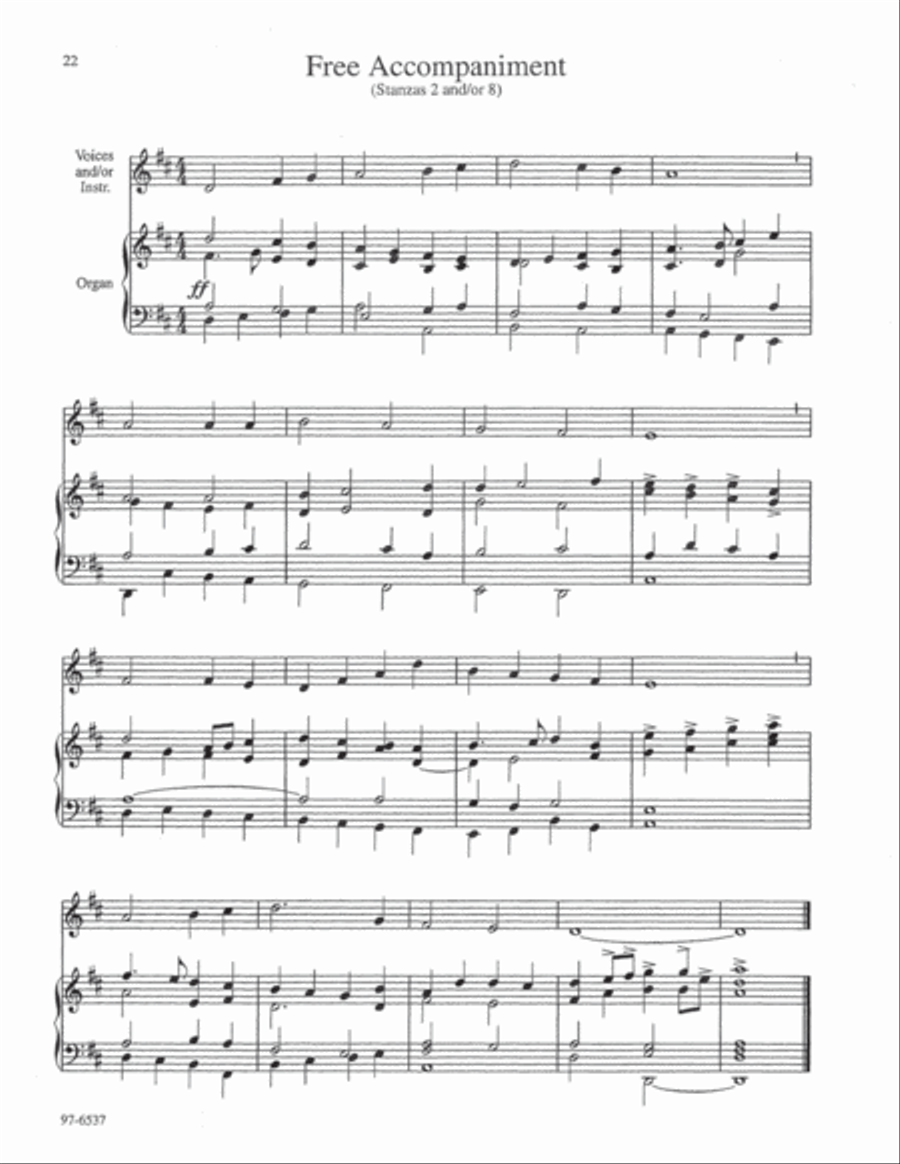 Partita on Duke Street (Rotermund) Organ scores gallery preview page 10