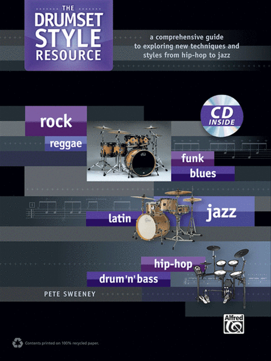 The Drumset Style Resource Percussion scores gallery preview page 1