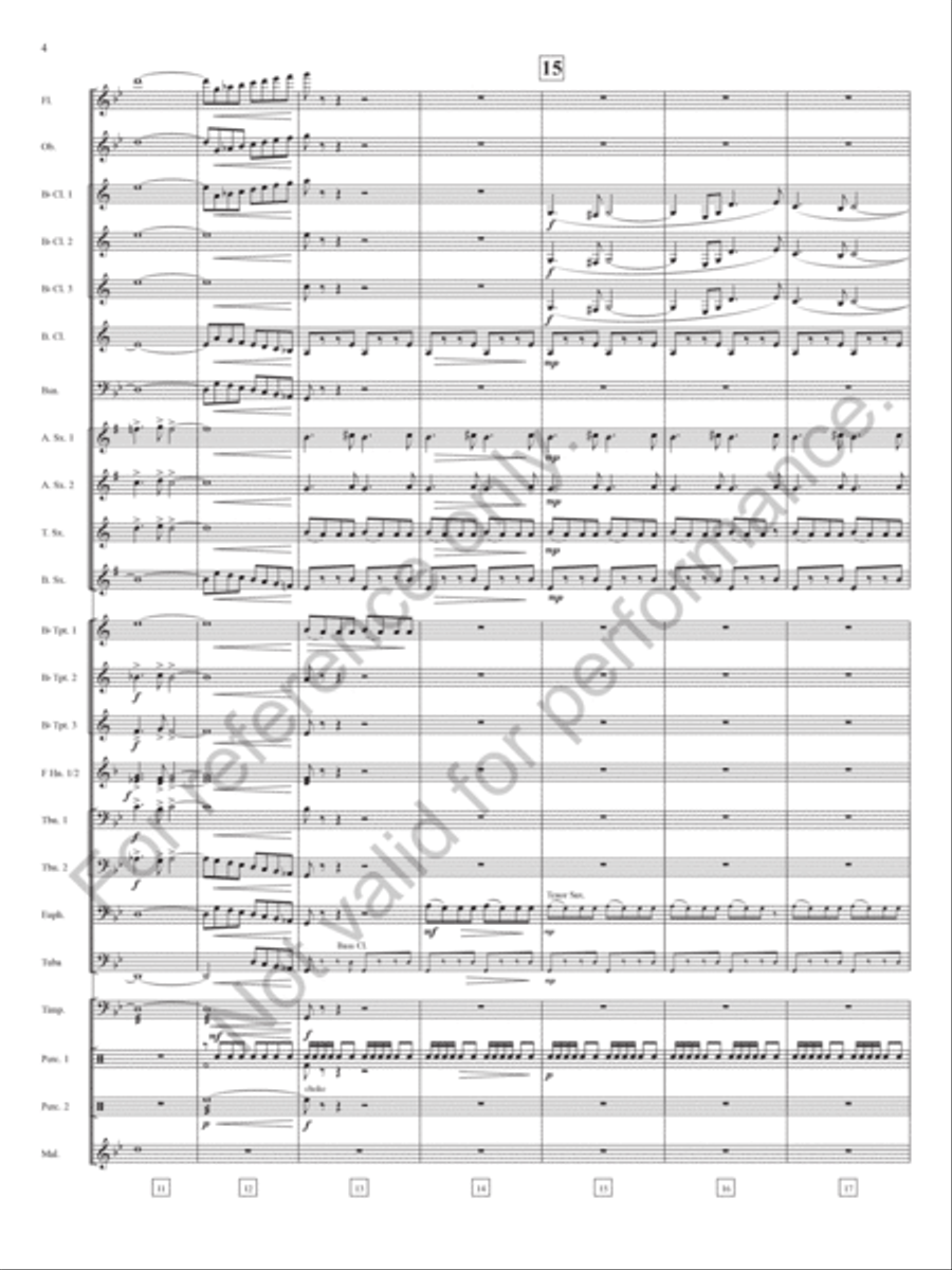 Praeludium Praeludium Concert Band scores gallery preview page 5