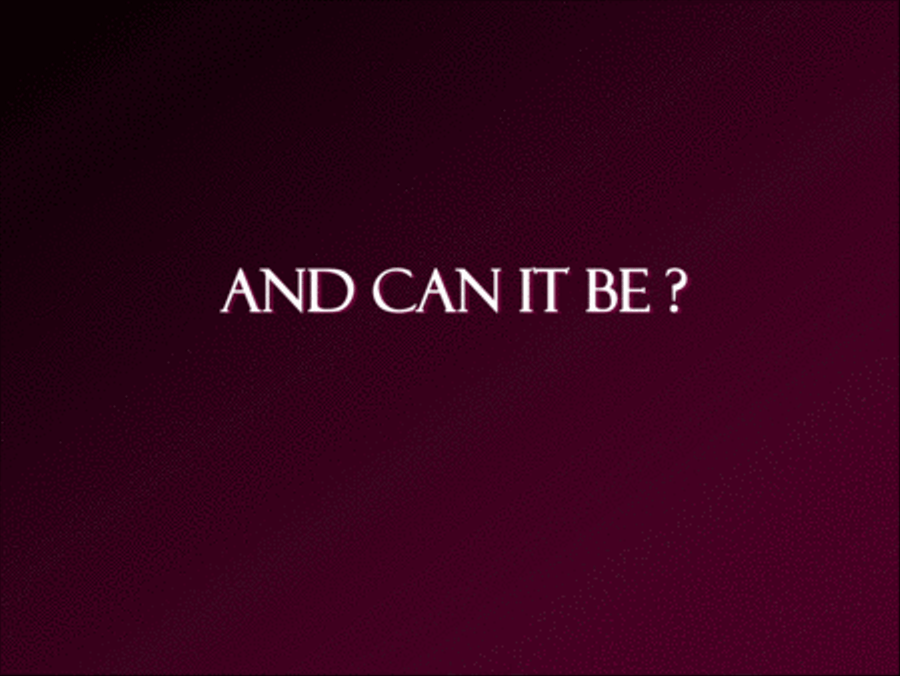 AND CAN IT BE? with Overhead PDF Text Piano Solo scores gallery preview page 5
