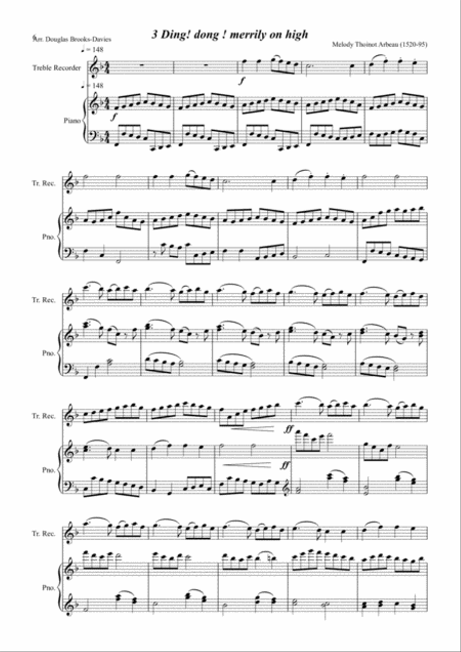 Music for 2025 alto recorder