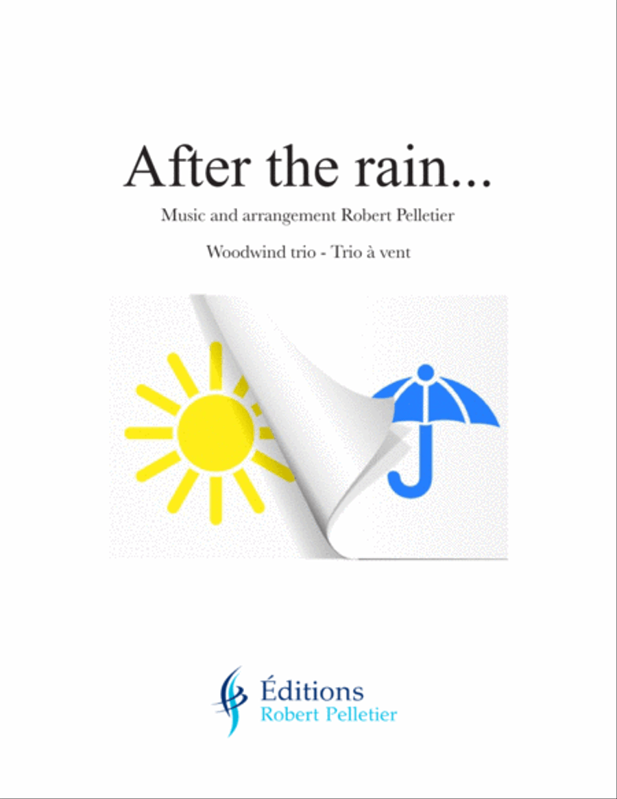 After the rain... After the rain... Woodwind Trio scores gallery preview page 1