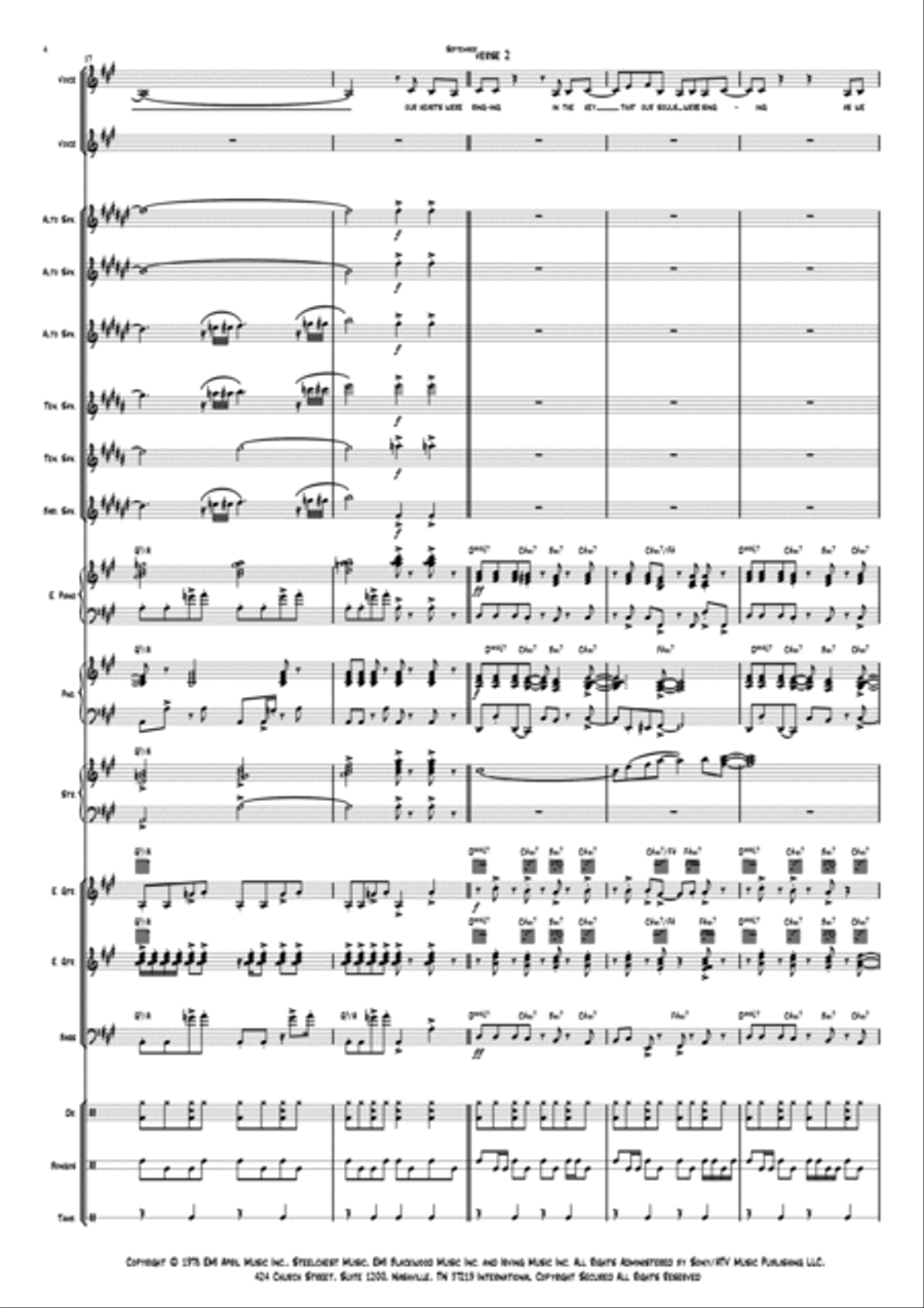 September Jazz Ensemble scores gallery preview page 4