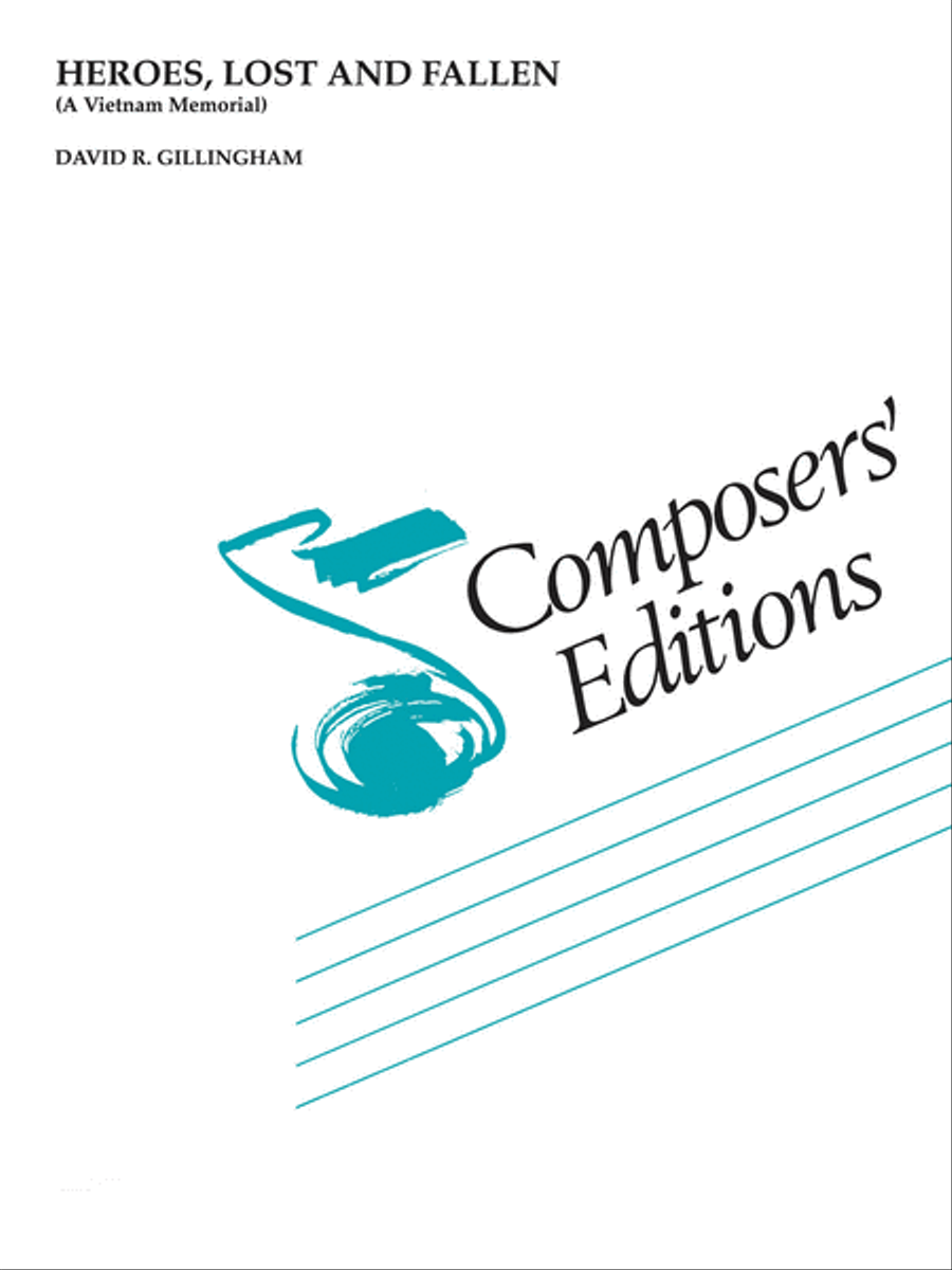 Heroes, Lost and Fallen (A Vietnam Memorial) Concert Band scores gallery preview page 1