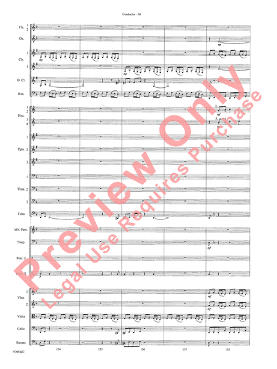 Selections from Star Wars: Episode I The Phantom Menace Full Orchestra scores gallery preview page 32