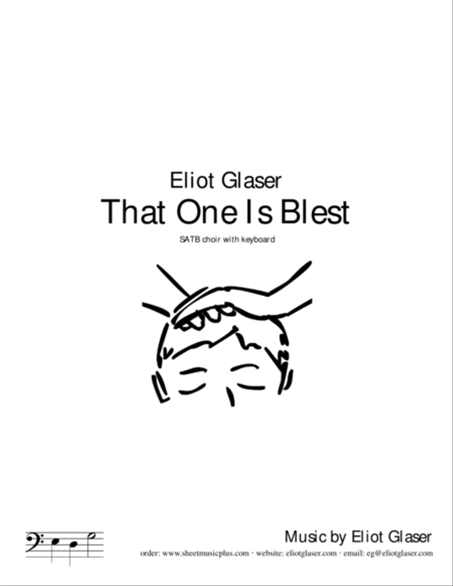 That One Is Blest Choir scores gallery preview page 1