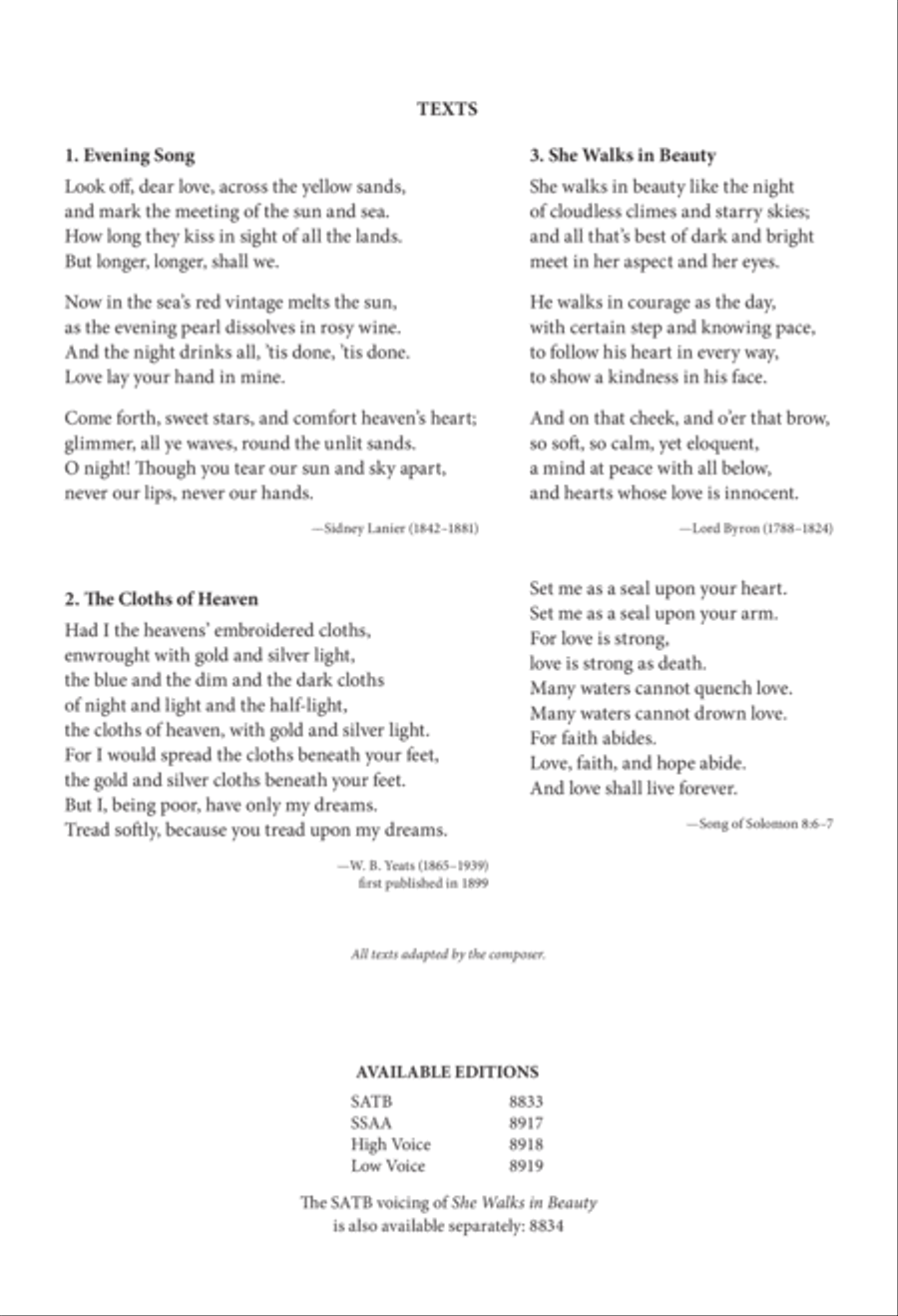 Love Shall Live Forever Divisi scores gallery preview page 2