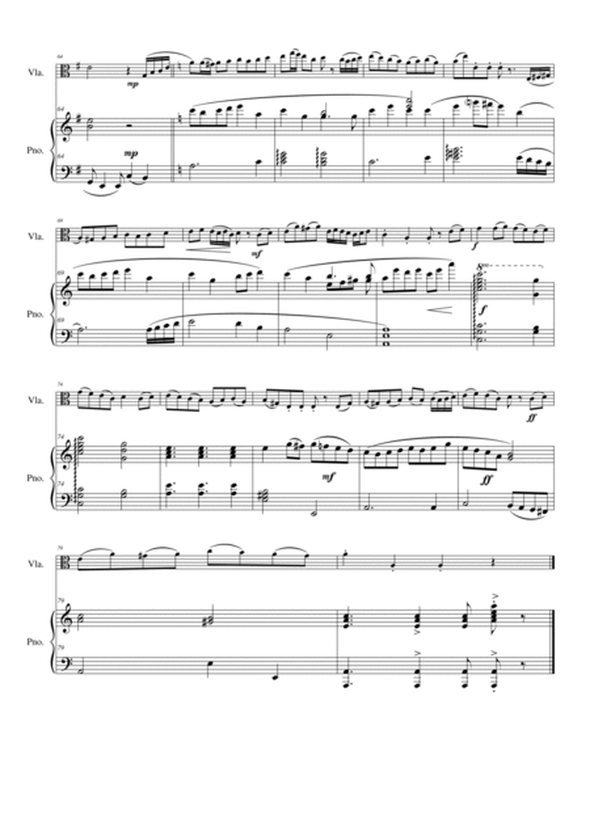 Folk Song Snapshots for Viola and Piano image number null