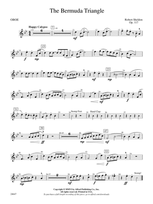 The Bermuda Triangle: Oboe