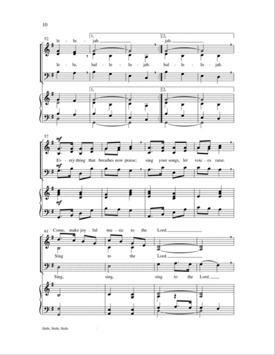 Easy Anthems, Vol. 2 Easy Anthems, Vol. 2 3-Part scores gallery preview page 13