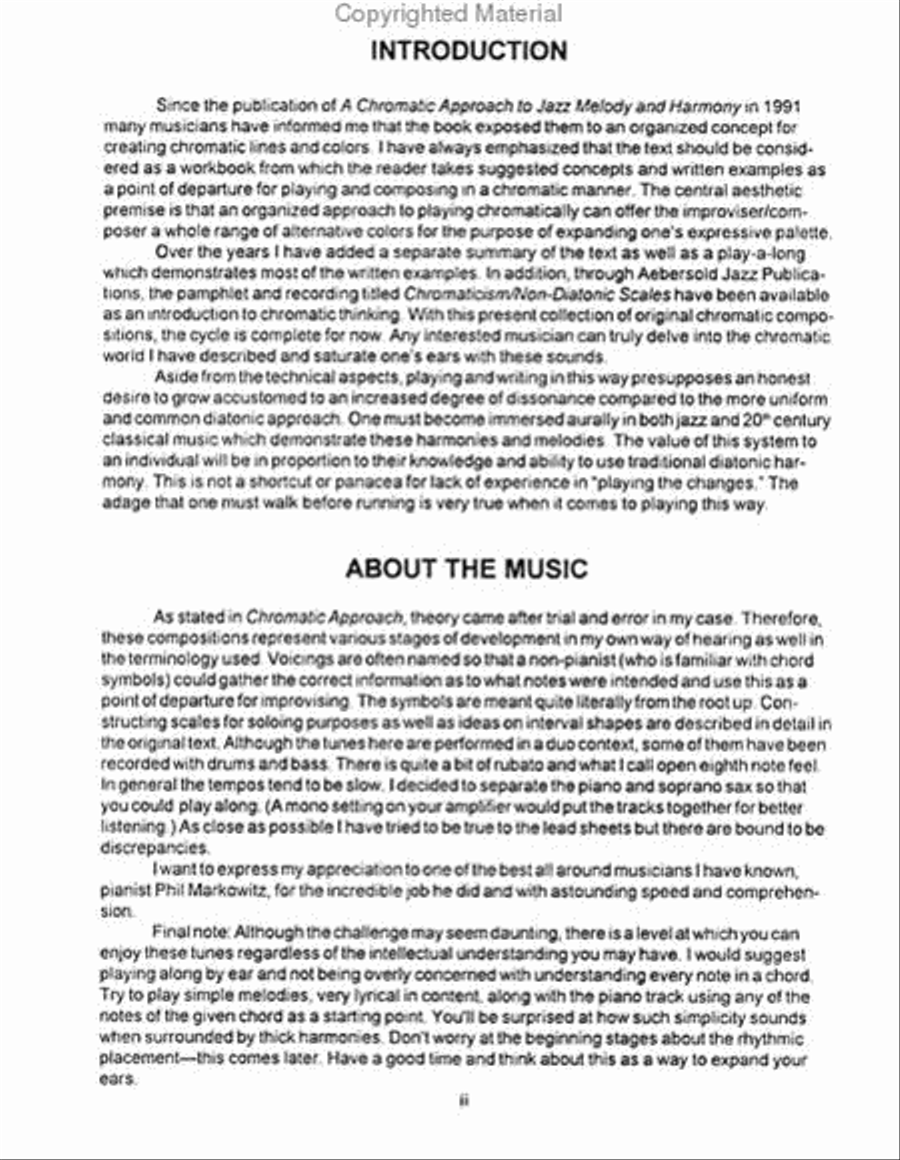 Ten Compositions In A Chromatic Style Voice scores gallery preview page 3