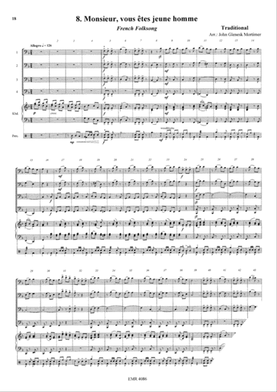 Quartets Volume 2 Trombone Quartet scores gallery preview page 10