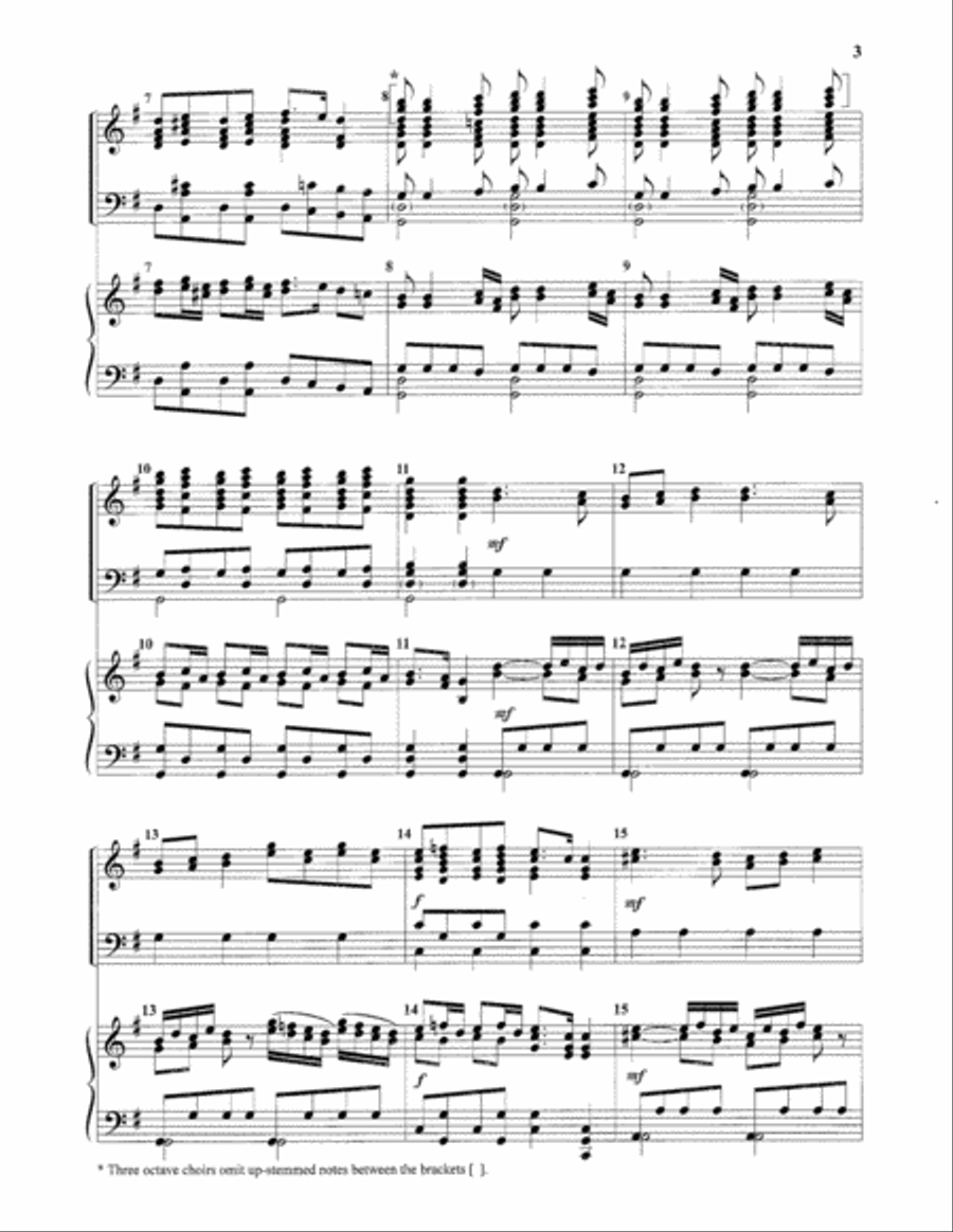 Glory to God in the Highest 4-Octaves scores gallery preview page 10