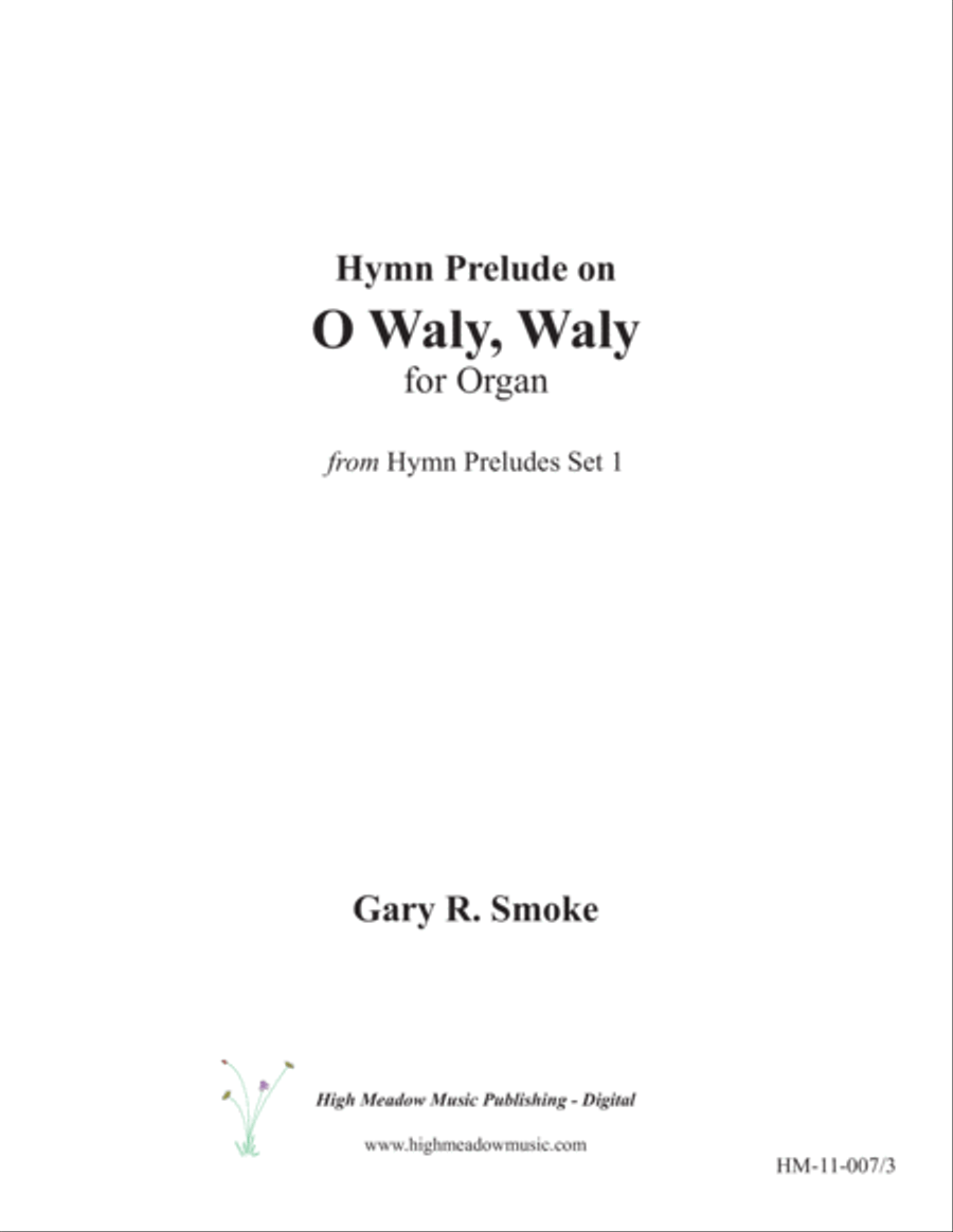 O Waly, Waly Organ Solo scores gallery preview page 1