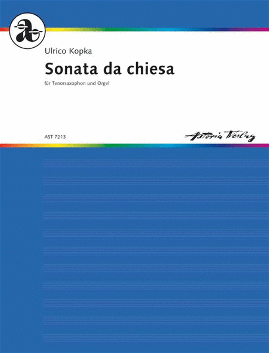 Sonata da chiesa Tenor Saxophone scores gallery preview page 1