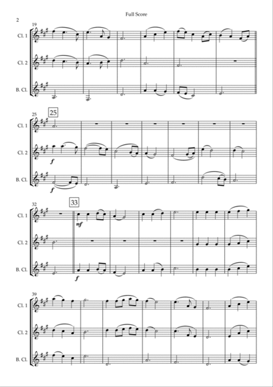 Be Thou My Vision Be Thou My Vision Woodwind Trio scores gallery preview page 2