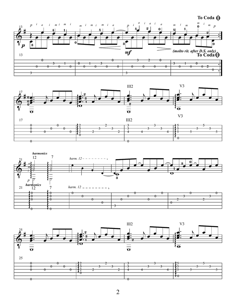 Harp Strings Harp scores gallery preview page 2