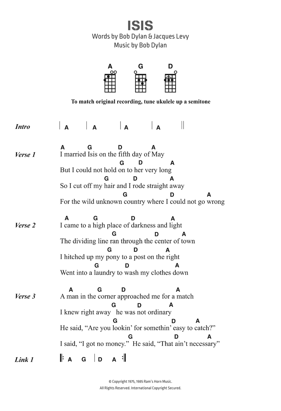 Isis Isis Voice scores gallery preview page 1