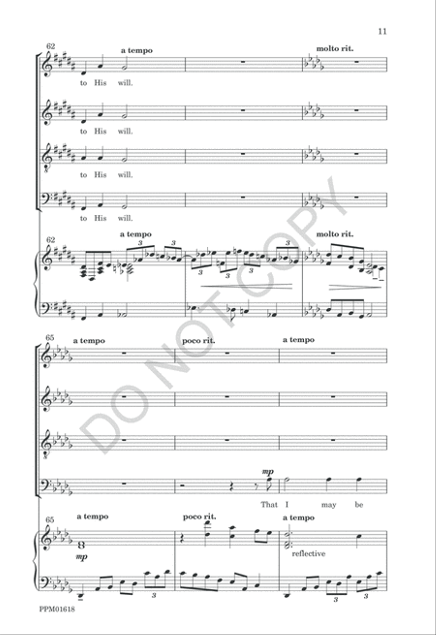 Serenity 4-Part scores gallery preview page 14