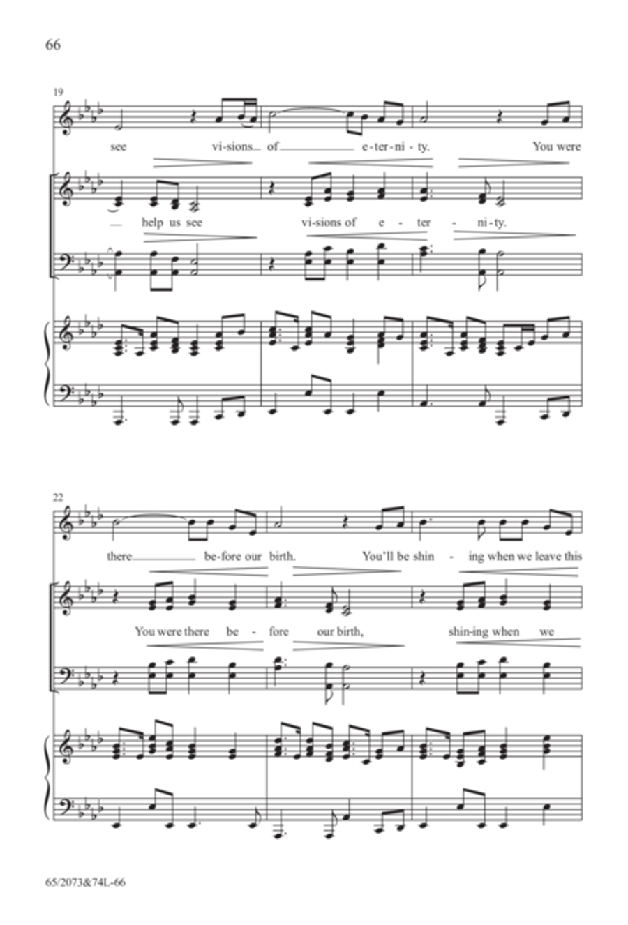 Go Sing It on the Mountain - SATB Score with Performance CD 4-Part scores gallery preview page 25