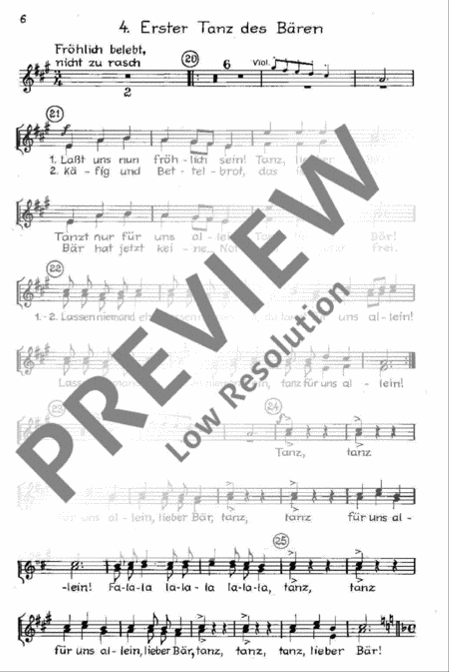 Armer, kleiner Tanzbär Armer, kleiner Tanzbär SMezA scores gallery preview page 6