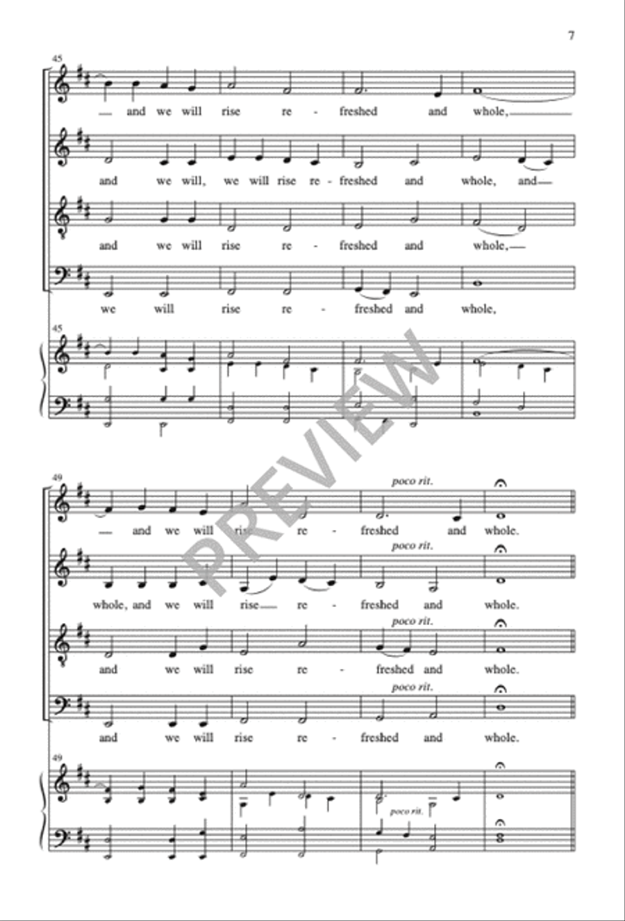 Death, Be Not Proud 4-Part scores gallery preview page 8