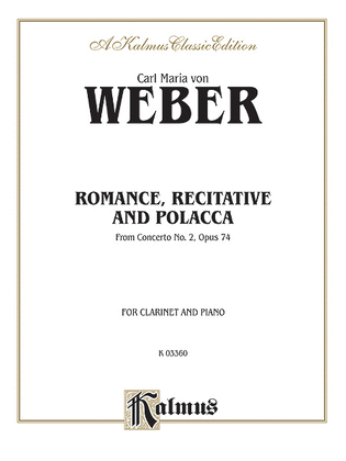 Book cover for Romance, Op. 74