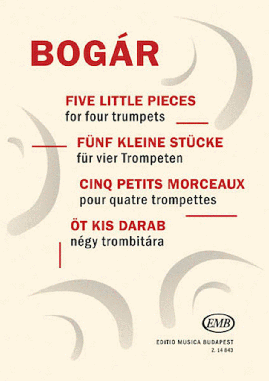 Five Little Pieces Trumpet scores gallery preview page 1