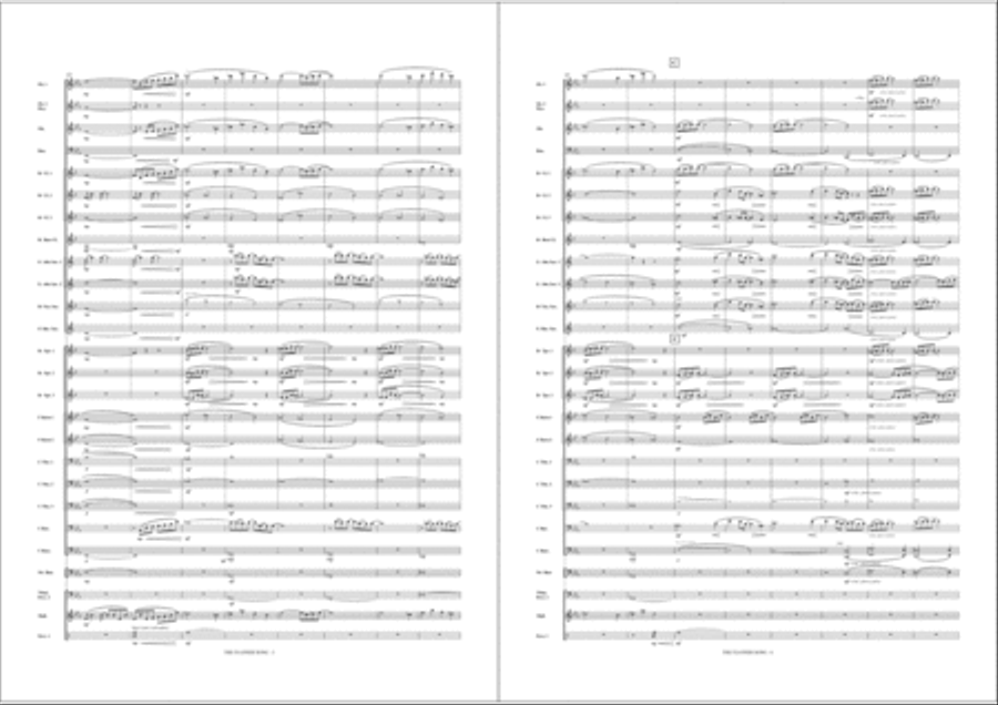 The Feather Song The Feather Song Concert Band scores gallery preview page 5