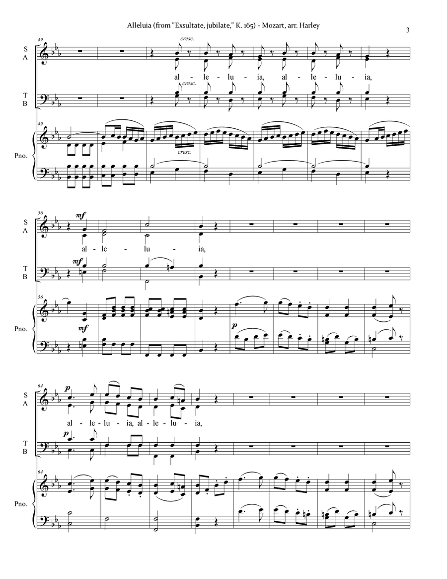 Alleluia (from 