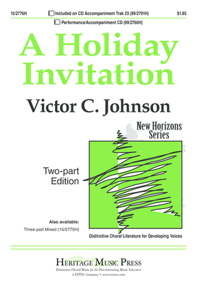 Book cover for A Holiday Invitation