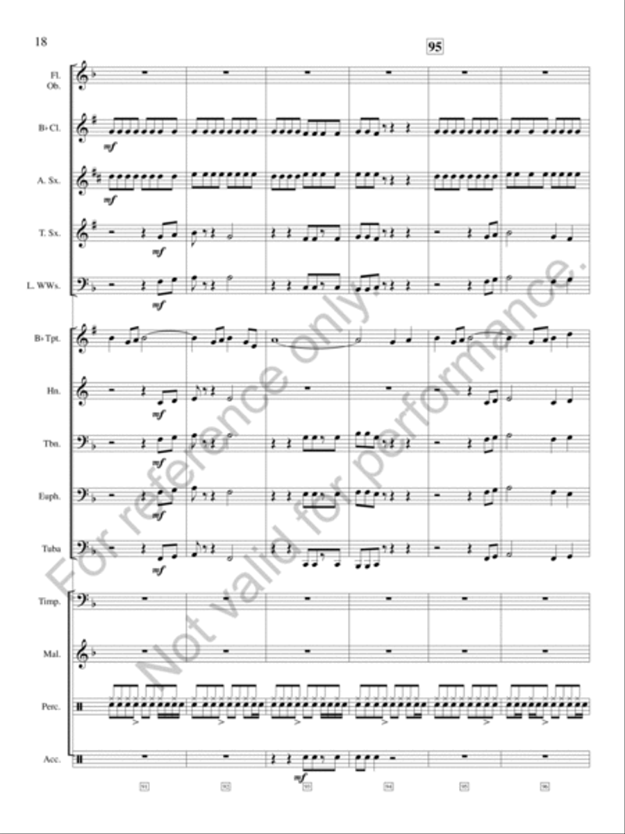 Iditarod Iditarod Concert Band scores gallery preview page 19