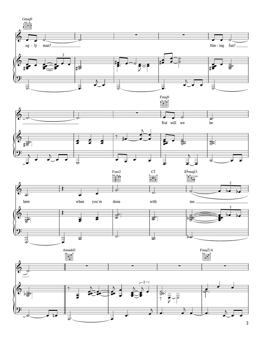 Ugly Man Acoustic Guitar scores gallery preview page 3