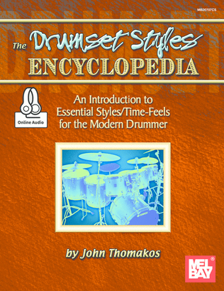 Book cover for The Drum Set Styles Encyclopedia