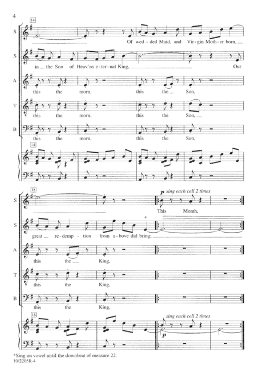 Christmas Rounds Christmas Rounds Divisi scores gallery preview page 4