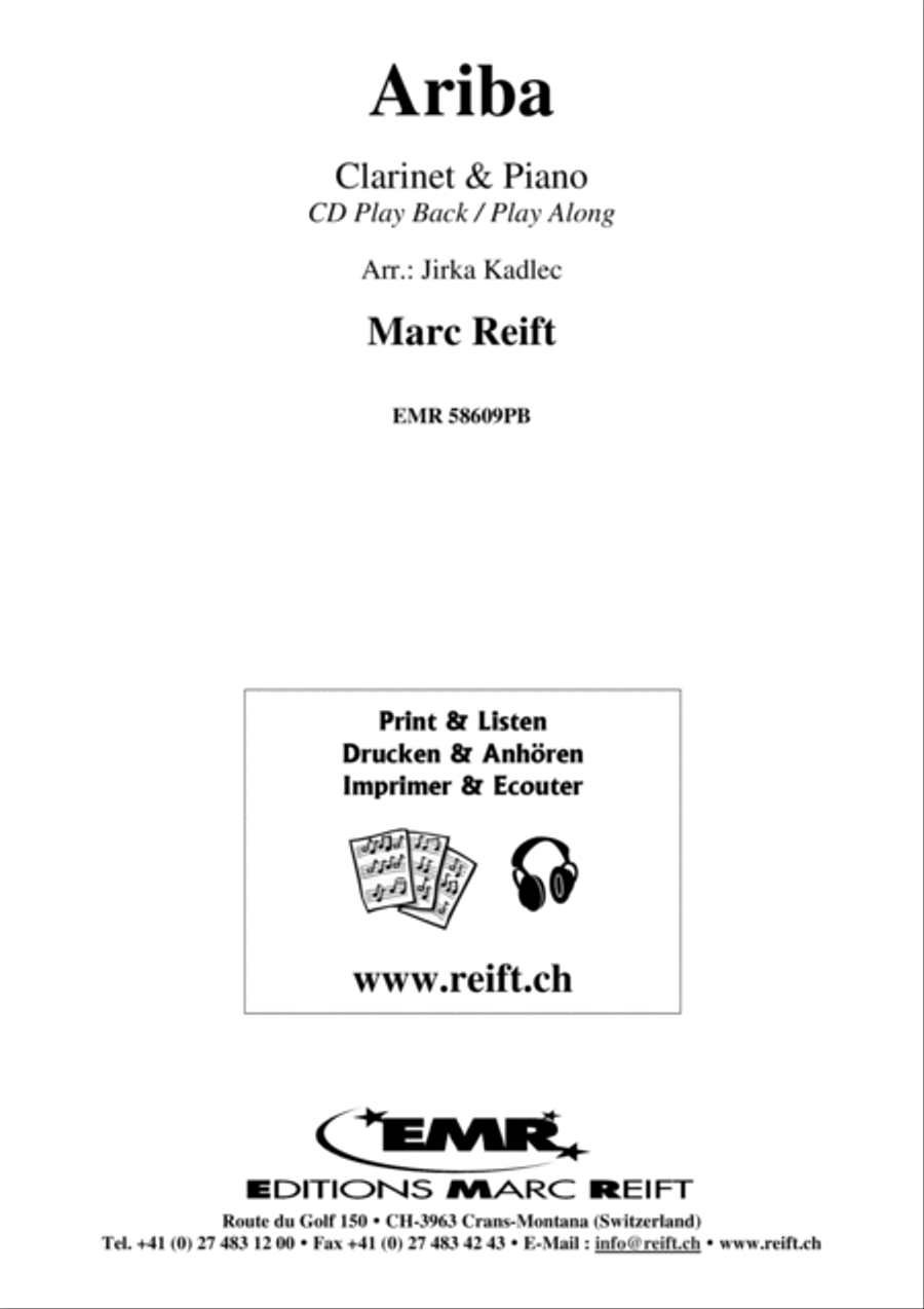 Ariba Clarinet Solo scores gallery preview page 2