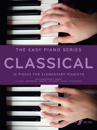 Book cover for The Easy Piano Series -- Classical