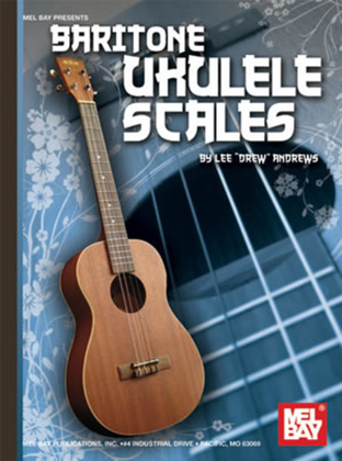 Book cover for Baritone Ukulele Scales