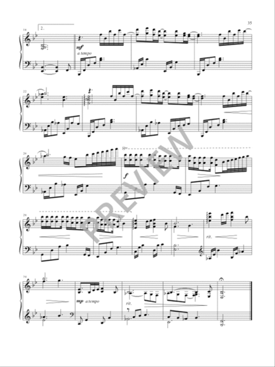 Seasons of Grace - Volume 2 Piano Solo scores gallery preview page 37