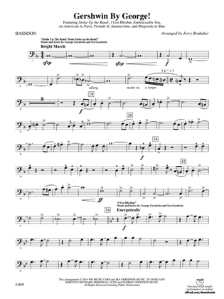 Gershwin by George!: Bassoon