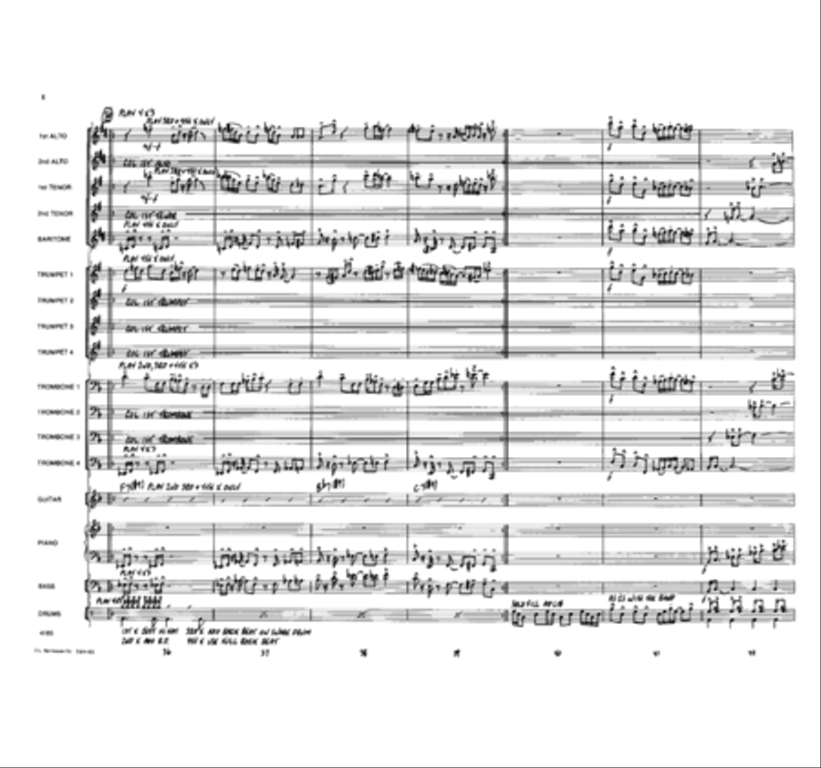 Good Grief N' Gravy Jazz Ensemble scores gallery preview page 7