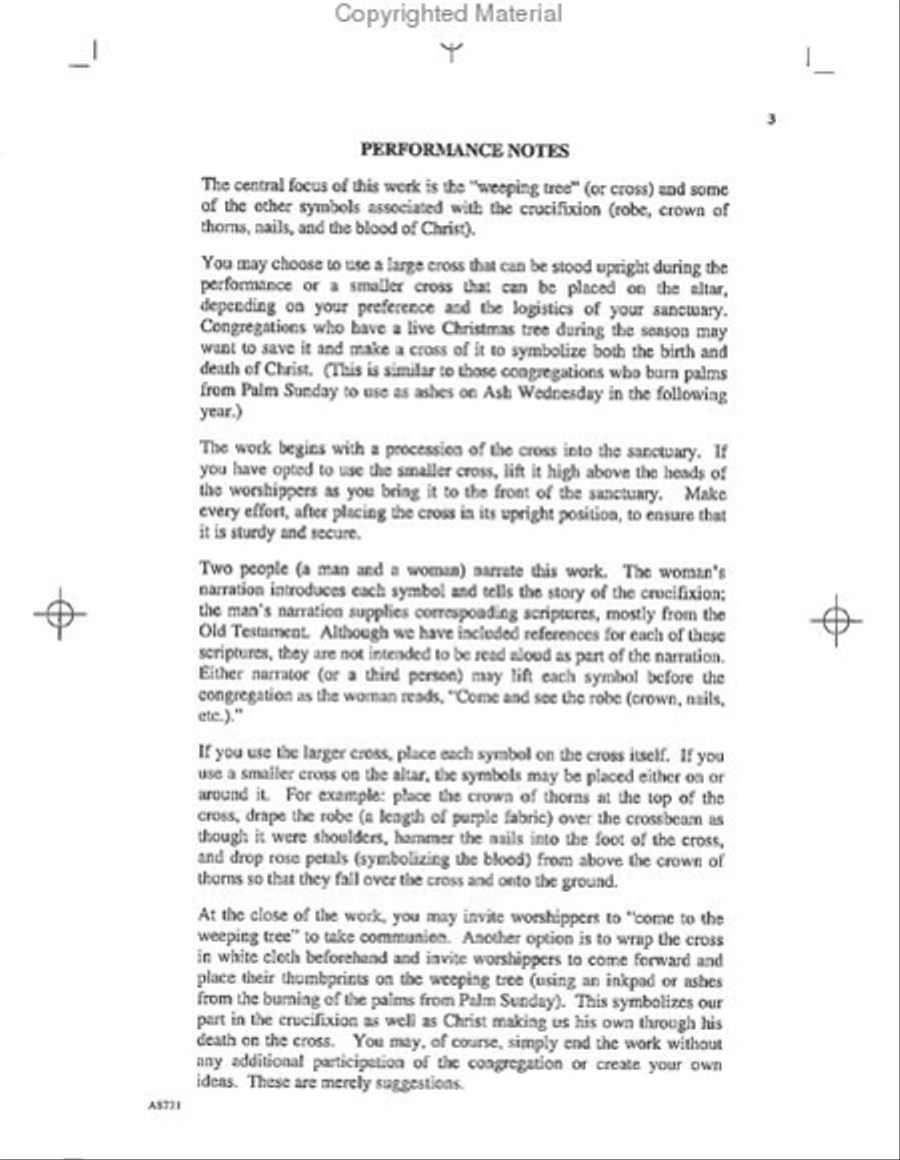 The Weeping Tree 4-Part scores gallery preview page 5