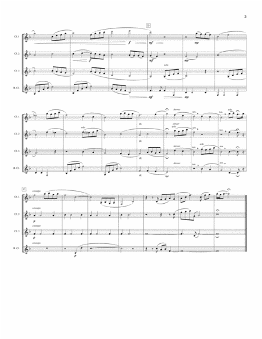 Beauty And The Beast Beauty And The Beast Woodwind Ensemble scores gallery preview page 4