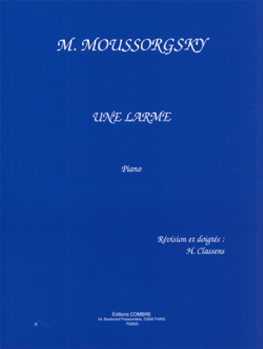 Une Larme Piano Solo scores gallery preview page 1