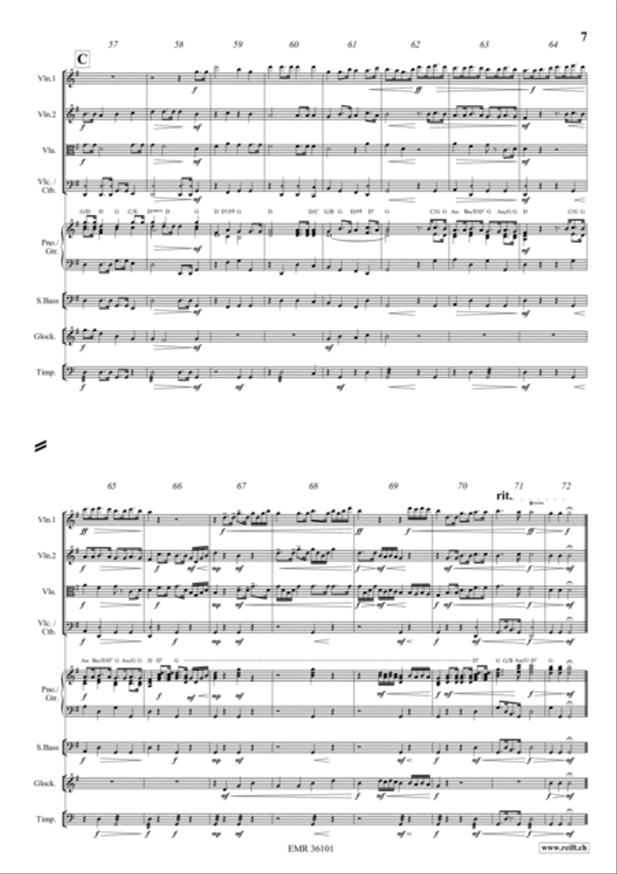 Trumpet Voluntary Trumpet scores gallery preview page 6