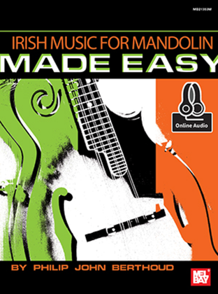 Book cover for Irish Music for Mandolin Made Easy
