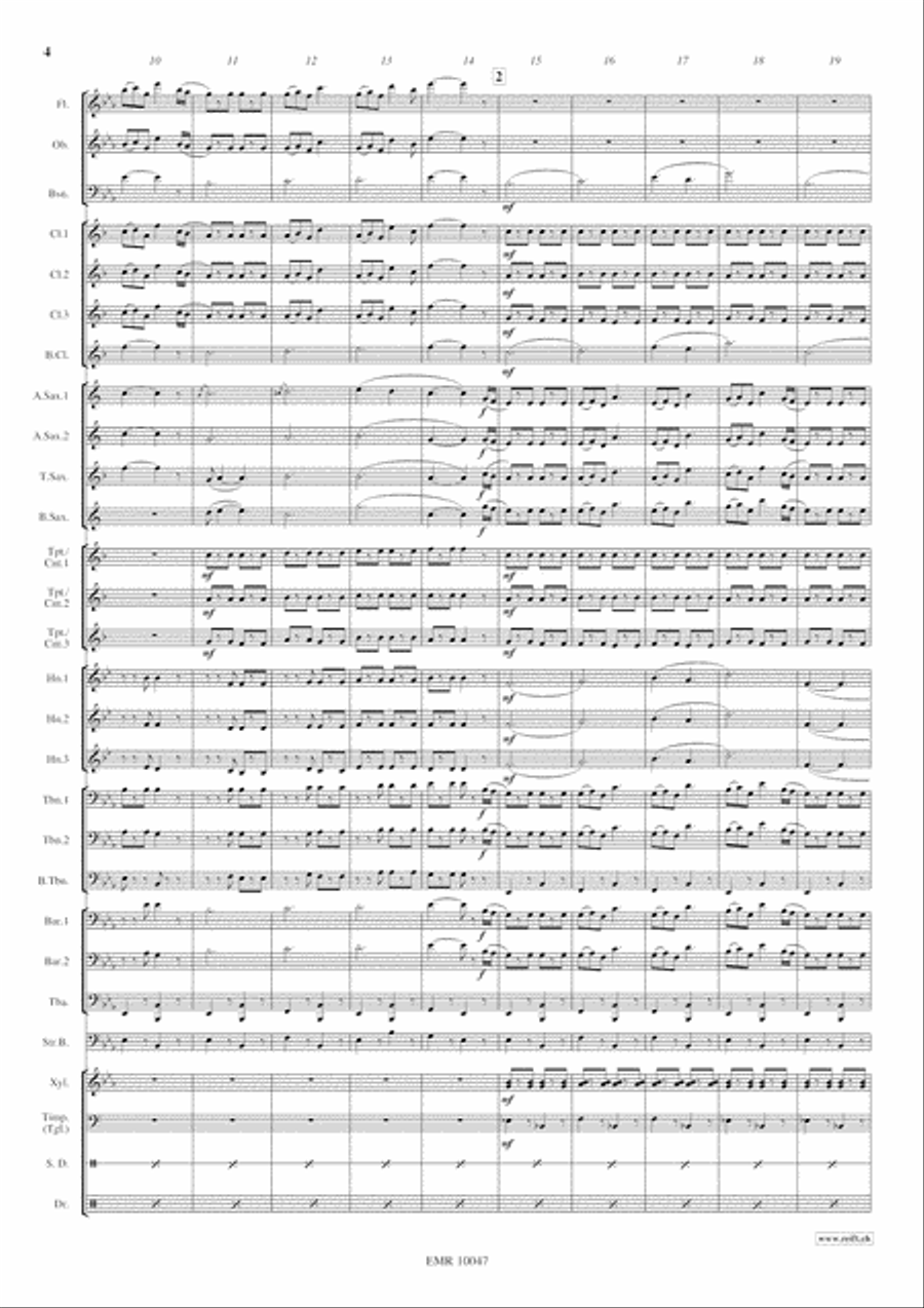 Celtic Parade Concert Band scores gallery preview page 5