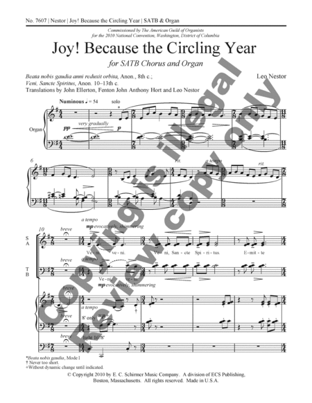 Joy! Because the Circling Year image number null