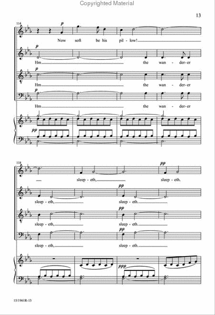 Sing All Ye Joyful 4-Part scores gallery preview page 12